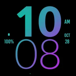 Cold Large Watch Face icon