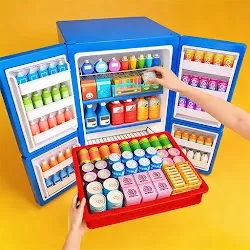 Fill Up Fridge Satisfying Game icon