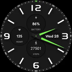 Mechanical Green watch face icon