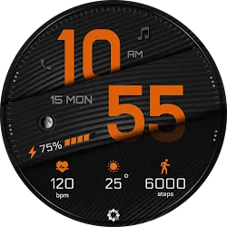 A395 Minimal Wear OS Face icon