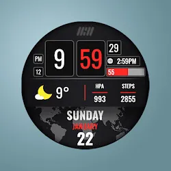 Tancha S54 Digital Watch Face icon