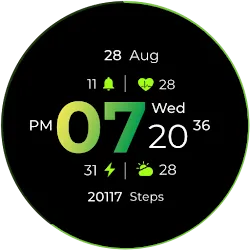SM Gradient Hour Watch Face icon