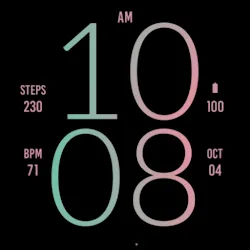 Pastel Light Watch Face icon