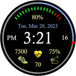 Iris4012 Digital Watch Face icon