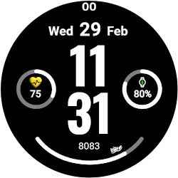 Iris520 Digital Watch Face icon