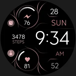 Rose Gold Elegant 2 watch face icon