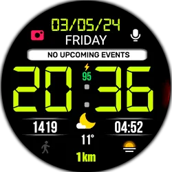 WIN BIG LCD Digital Watch Face icon