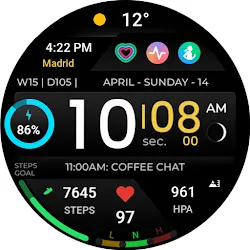 TVV Sport Digital Watch Face icon