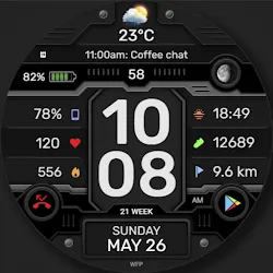 WFP 337 Digital watch face icon