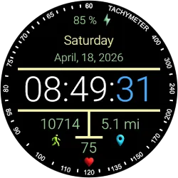 Iris583 Crisp Digital Watch icon
