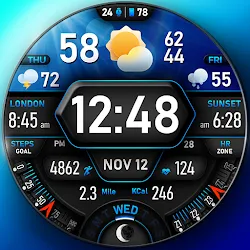 PER017 Digital Watch Face icon