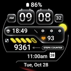 Digital Watch Face - OMG 02 icon