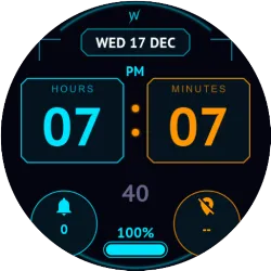 Sci Fi Hud - watch face icon