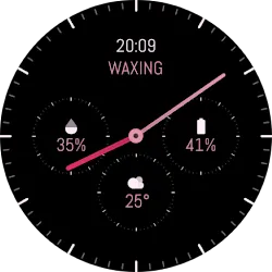 EXD137: Simple Analog Face icon