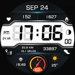 Athena Digital Watch Face icon