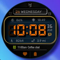 TNT - Digital Watch Face icon