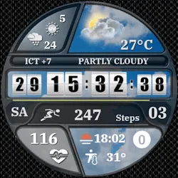 N-SPORT742 SuperDial Weather icon