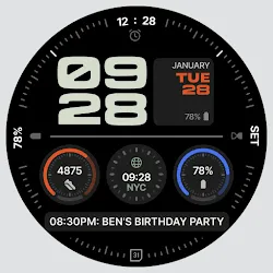 Kepler Digital Watch Face icon