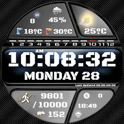 N-SPORT704 Weather Time Watch icon
