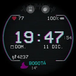 VCR Digits Watch Face icon