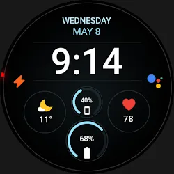 Night 61 - watch face icon