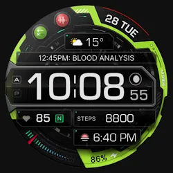 MD316 Digital Watch Face icon
