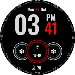 Big Digital Clock Watch Face icon