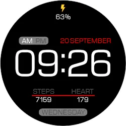 Key057 Digital Watch Face icon