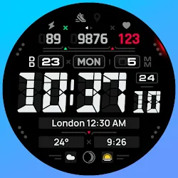 SH057 Watch Face, WearOS watch icon