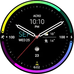 ACRO Aqua Night AN47 Watchface icon
