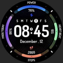 Colorful data: Watch Face icon