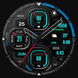 MD302 Analog watch face icon
