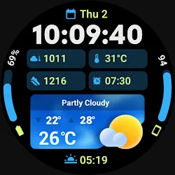 PRADO 94 Weather Watch Face icon
