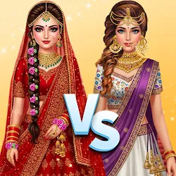 Indian Bride Dress Up Game icon