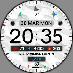 Digital Black 26 Withe icon