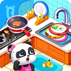 아기 팬더의 삶: 청소 icon