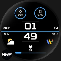 Night Beam - watch face icon