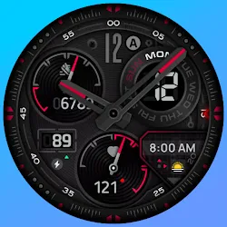 SH004 Watch Face, WearOS watch icon