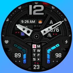 SH068 Watch Face, WearOS watch icon