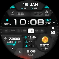 ML2U 381 Hybrid Watch Face icon