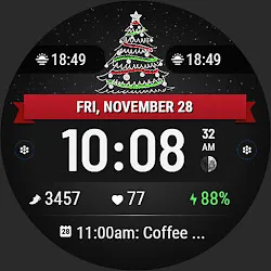 VF01 Christmas Watch Face icon