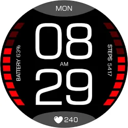 Key098 Digital Watch Face icon