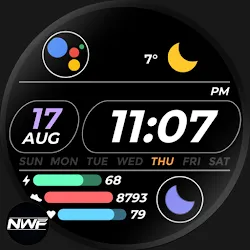 Nighty Digital 09 - watch face icon