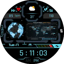 BFF44- Technology Earth & Map icon