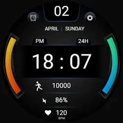 IA92 Digital Watchface icon