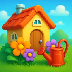 Jardin Match 3 - Déco Maison icon