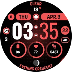 MOON KNIGHT Digital Watch Face icon