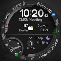 Digital Watch Face CUE115 icon