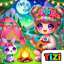 Tizi Minha Família Acampando icon