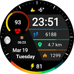 Digital Trost Watch Face icon